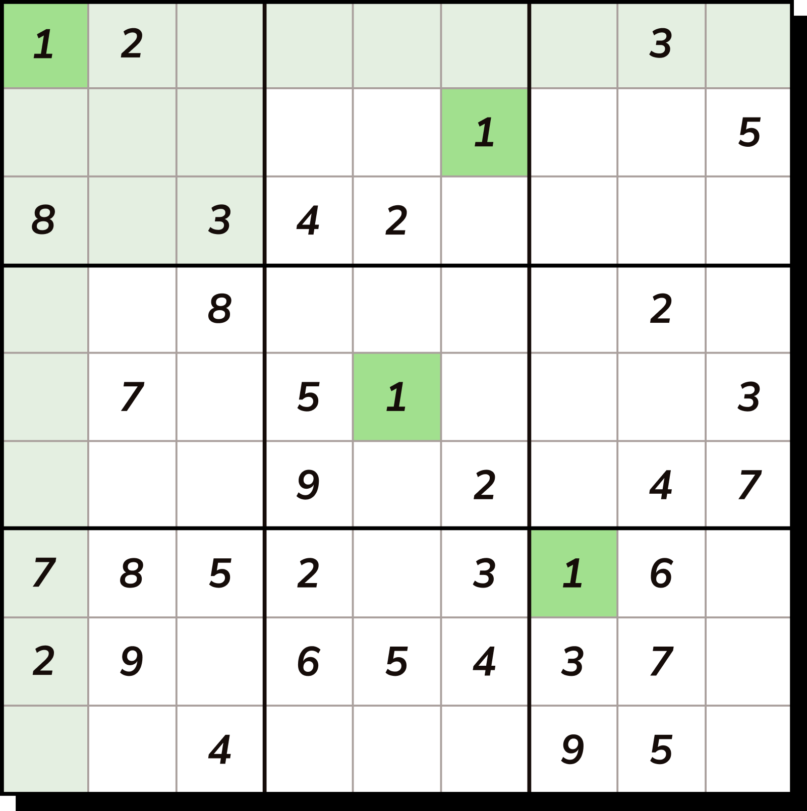 Ekran sukcesu Sudoku Conquest